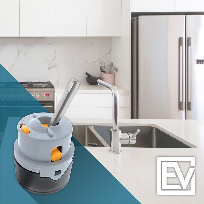 Essential Values Single Handle Valve Cartridge (#RP50587) â€“ Aftermarket Replacement for Delta Faucets kitchen| Kitchen Faucet Repair Kit - Made from the Markets Finest Metals & Plastics - Image 5